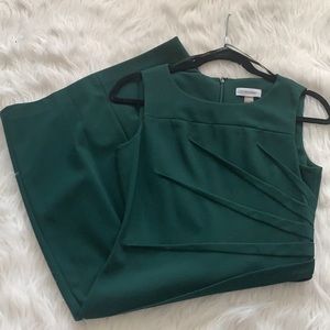 Emerald Calvin Klein Dress